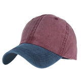 7 Color Washed Cotton Baseball Caps