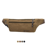 chest bag canvas running waist bag